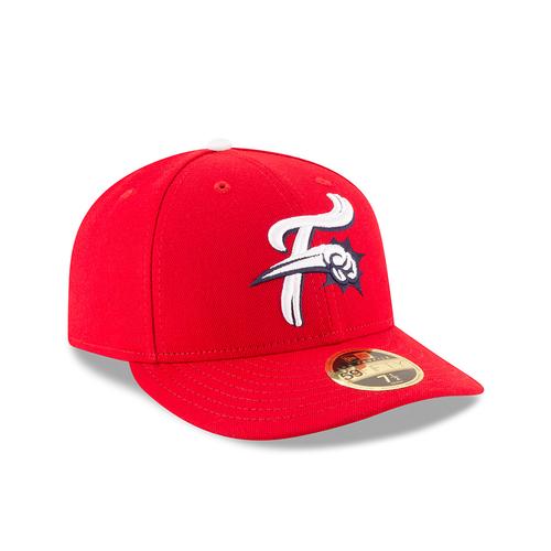New Era 59Fifty Low Profile Reading Fightin Phils Home Red F-Fist Hat - Image 3