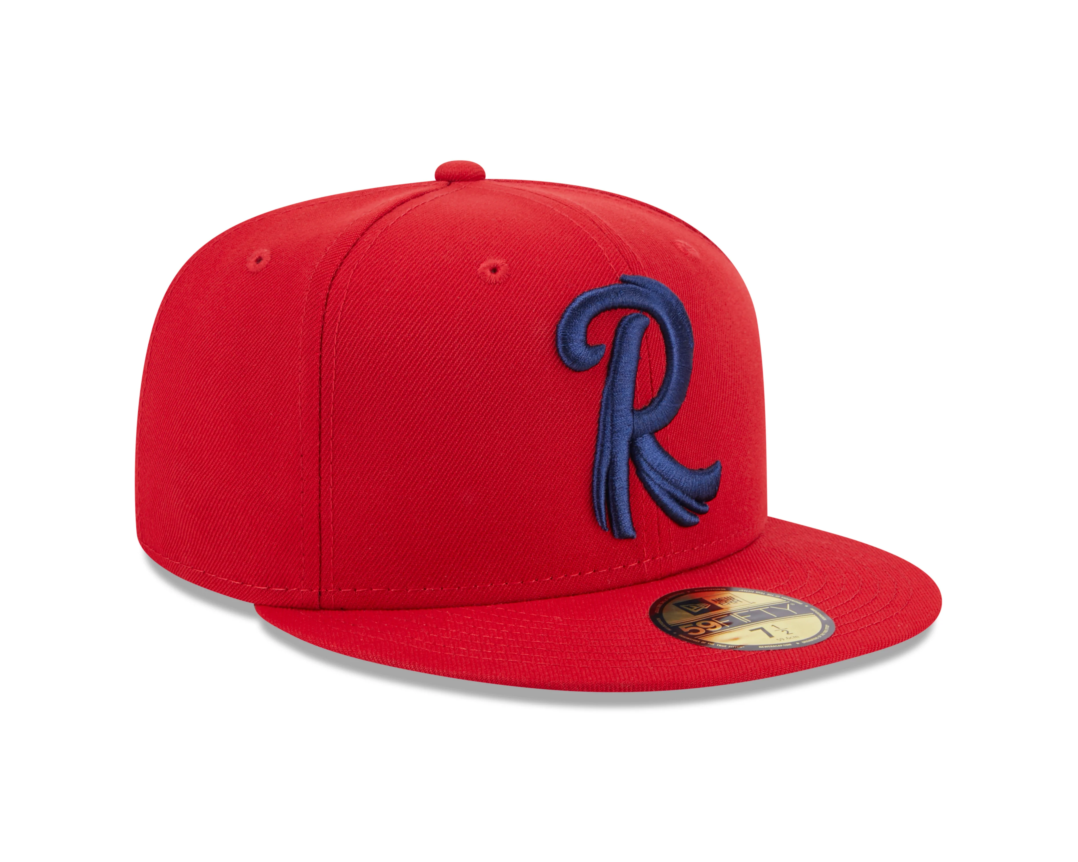 New Era 59Fifty Red Feathered 'R' Road On-Field Fitted Hat - Image 3