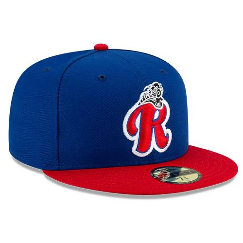 New Era 59Fifty Alt 1. Royal Blue & Red Train Retro Hat - Image 3
